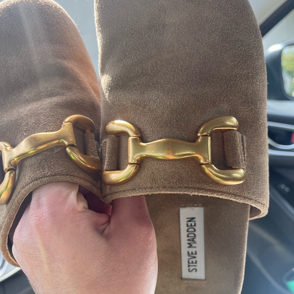 Steve Madden Tan Clog - Picture 3 of 4